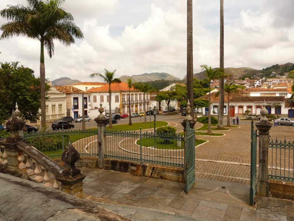 Praça Frei Orlando, em São João del Rei