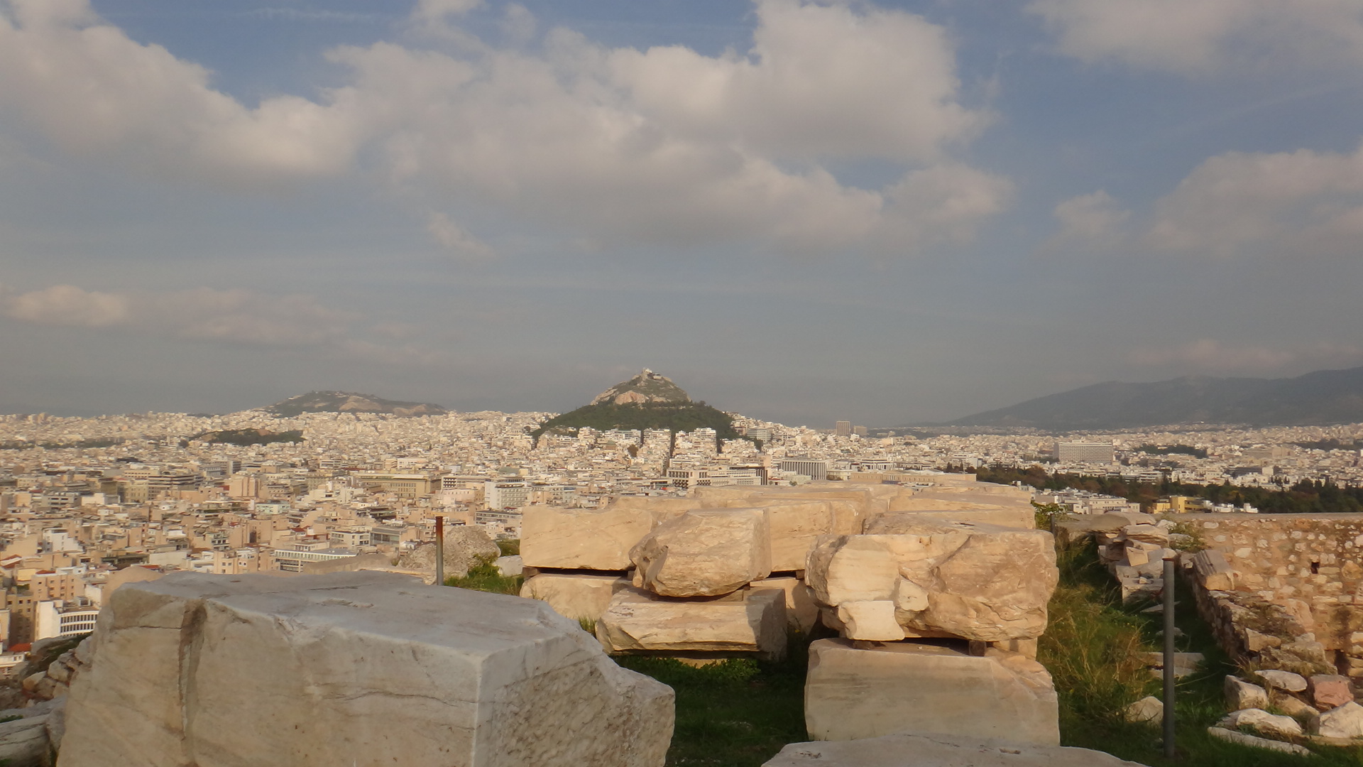 Maratona de Atenas Monte Licabettus