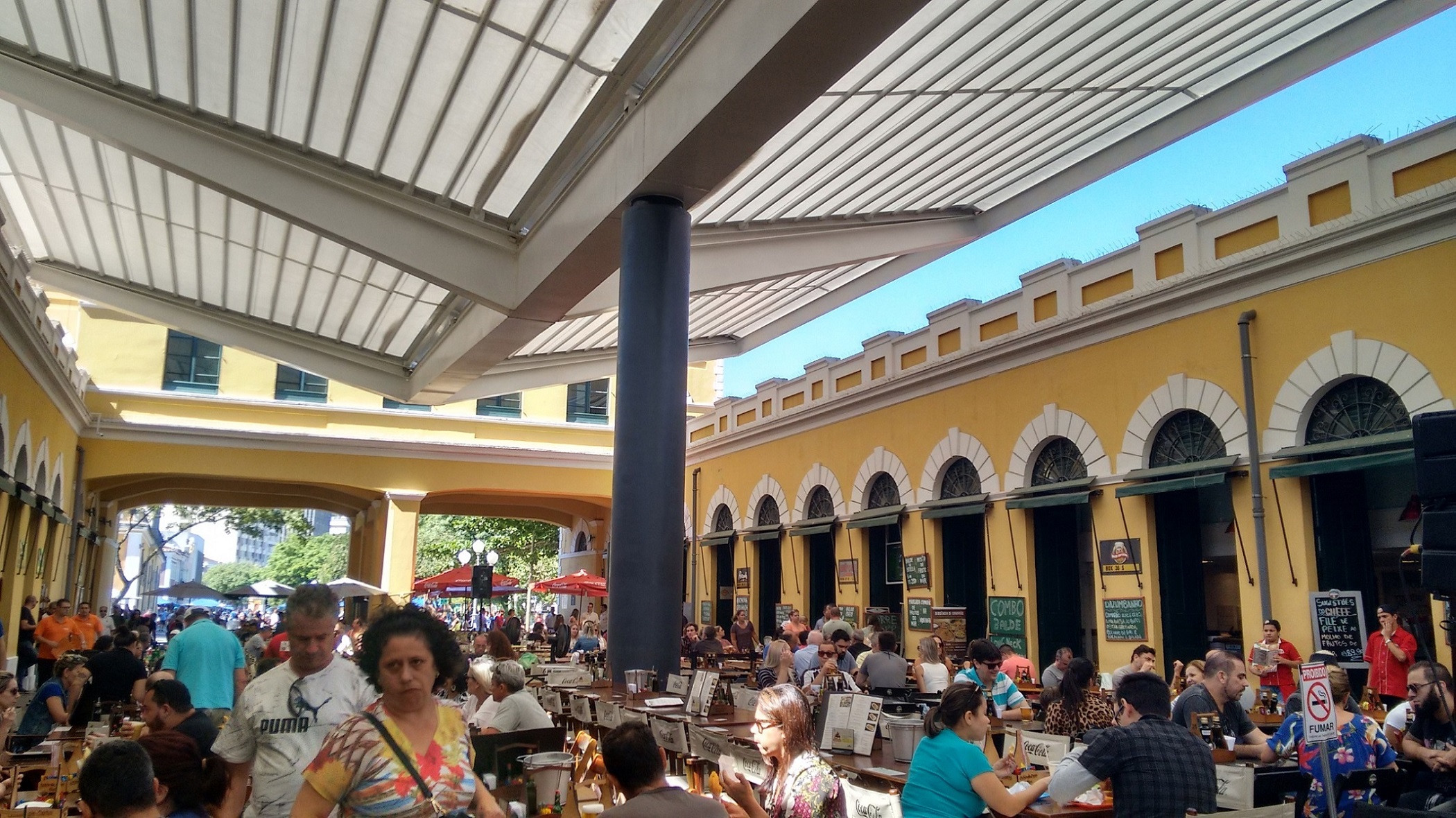 Mercado Público de Florianópolis vão central