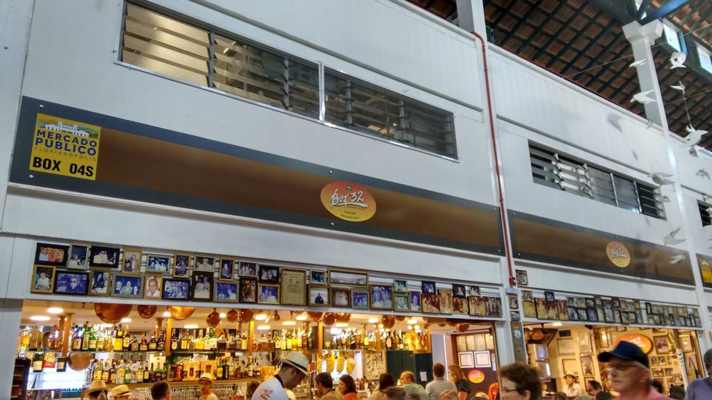 Box 32 no Mercado Público de Florianópolis