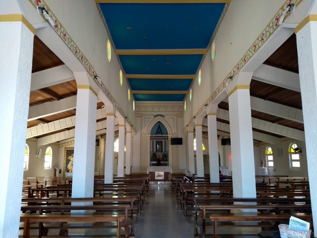 Interior do Santuário de Nossa Senhora do Bom Socorro