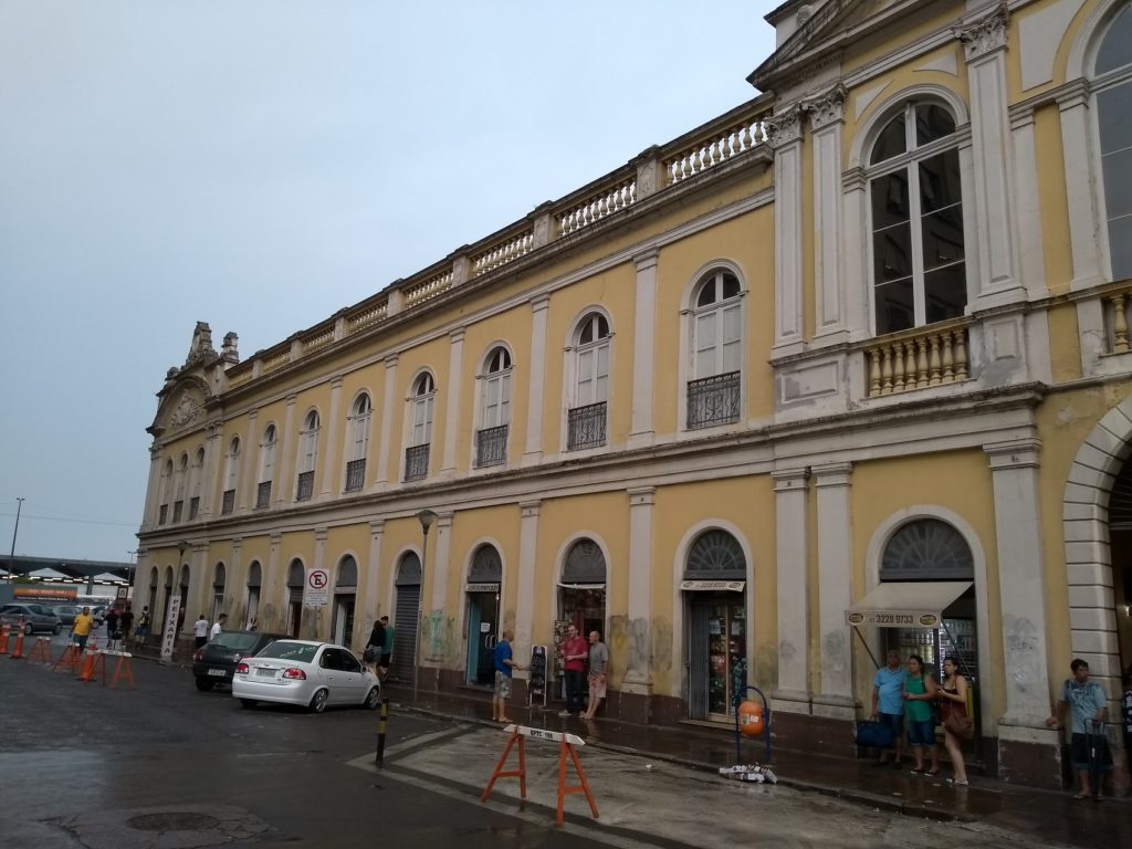 Mercado Público de Porto Alegre fachada lateral