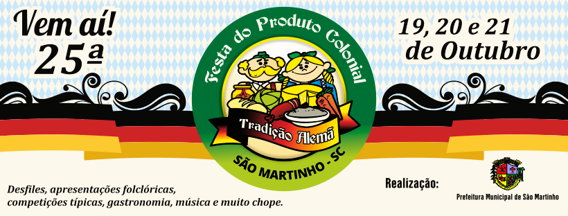 Festas de Outubro em Santa Catarina